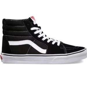 Botas Vans Negro linea Blanco