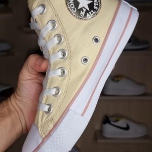 BOTAS Converse | Amarillo Logo Dorado
