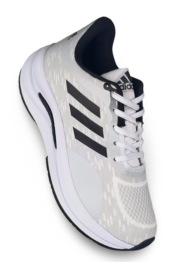 Adidas Run Gris con Negro