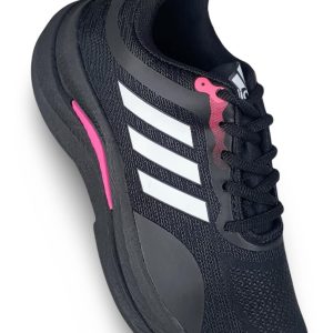 Adidas Run Negro con Rosa (suela negra)